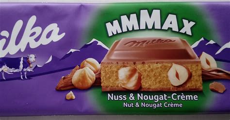 Chwile Zas Odzenia Milka Mmmax Nuss Nougat Creme Mleczna Nadziewana