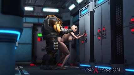 Mars Base Camp Super Hot Sexy Girl Has Hard Anal Sex With Alien Monster