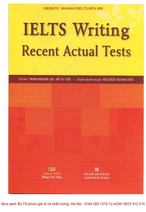 Pdf Ielts Writing Recent Actual Test Dokumen Tips