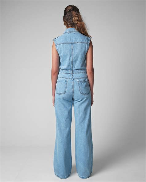 Riachuelo Macac O Jeans Feminino Denim Claro Pool By Riachuelo