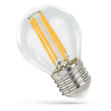 LED Filament Leuchtmittel Tropfen 4W 40W E27 matt 400lm warmweiß 27