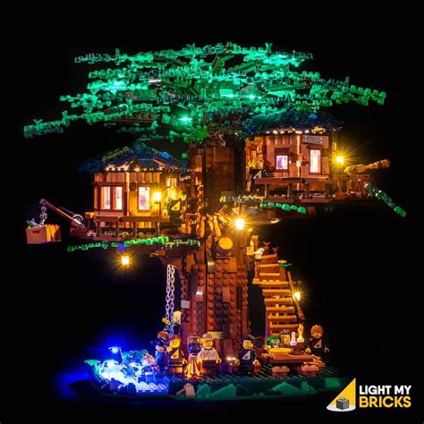 Lumières pour LEGO Maison arbre 21318 Light My Bricks