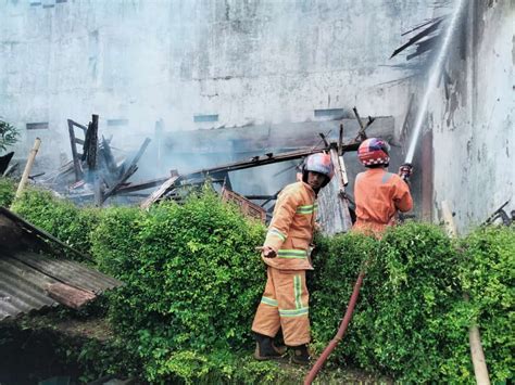 Rumah Seorang Odgj Di Cilacap Terbakar Penyebab Diduga Dari Puntung Rokok