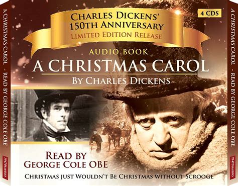 A CHRISTMAS CAROL AUDIO BOOK 4 CD Set Narrated by George Cole OBE – Renown Films