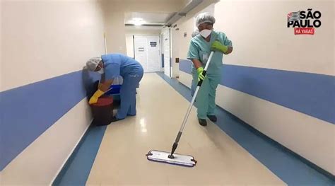 VAGA AUXILIAR DE LIMPEZA PARA HOSPITAL - São Paulo Vagas