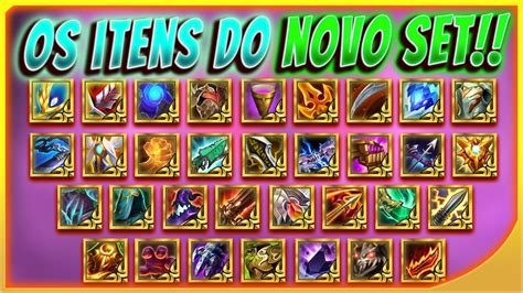 Tft Os Itens Novos Do Set Youtube