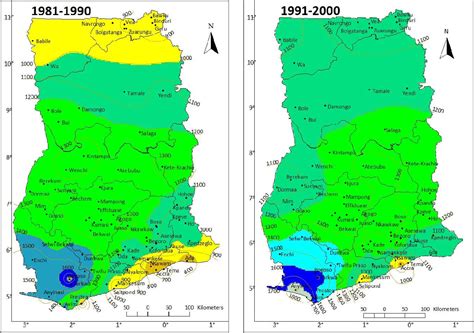 Analysis Of Rainfall Variability In Ghana Semantic Scholar