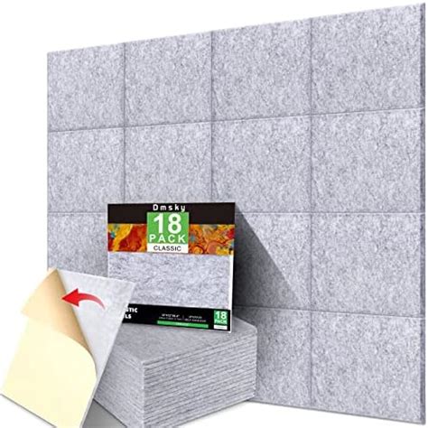 Pack Gray Acoustic Panels X X Soundproof Wall Panels Wall