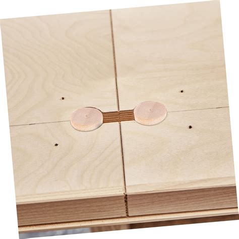 Snapklik.com : 50pcs Carpenter Bee Hole Plugs Wooden Plugs For Screw