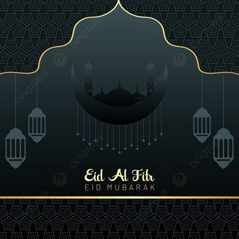 Eid Al Fitr Facr Diseño De Fondo De Diseño Cuadrado Ilustración