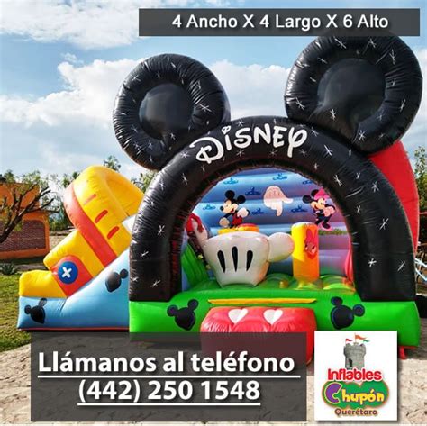 Inflable Mickey Disney Inflables Chup N Quer Taro