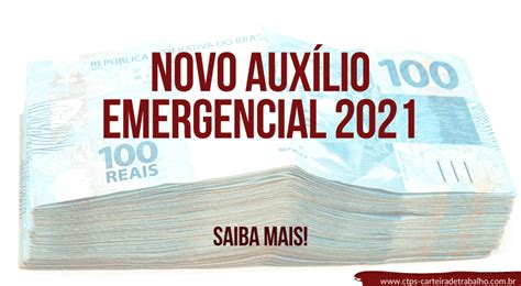 Saiba Mais Sobre O Novo Aux Lio Emergencial Portal Do Trabalhador