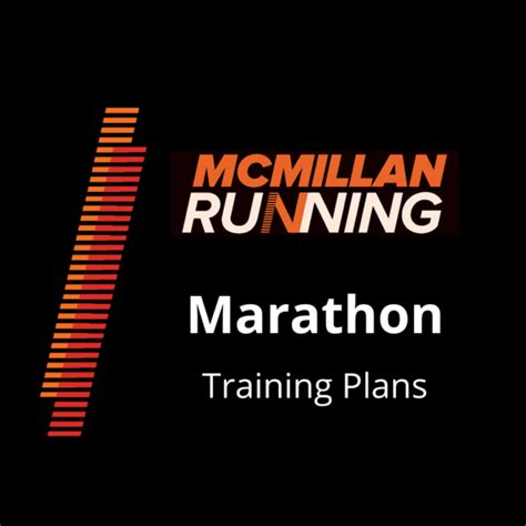 Marathon Training Plan Level 1 | McMillan Running