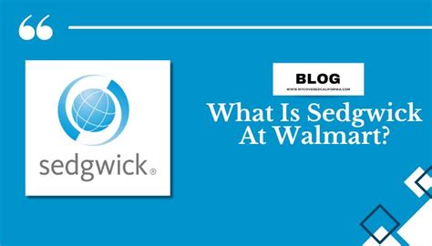 sedgwick  walmart sedgwick