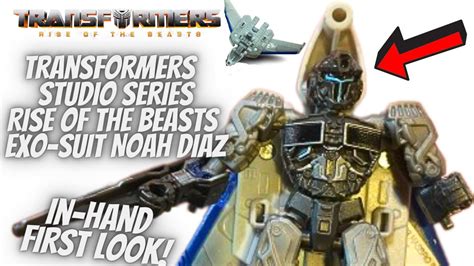 The Transformers Rise Of The Beasts Exo Suit Noah Diaz Figure That