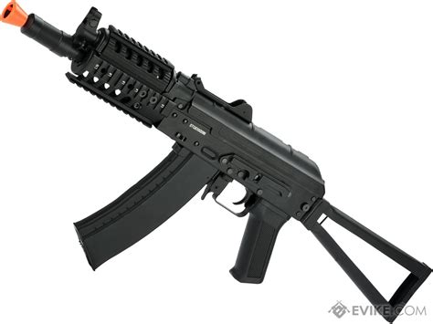 CYMA Stamped Steel AKS 74UN RAS Airsoft AEG Rifle With Steel Folding Stock