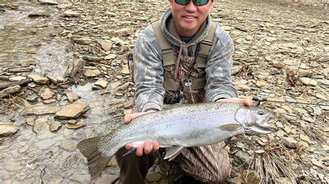 Steelhead Fishing Lake Erie Tributary Grand River And Son Vlog