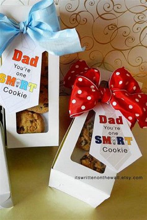 Dad Youre One Smart Cookie Cookies For Dad T Tags Etsy One