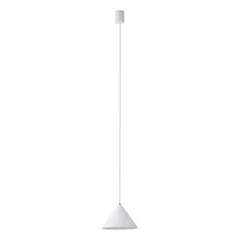 Loftowa lampa wisząca ZENITH S GU10 wys 130cm biały oświetlenie