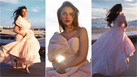 Loved Aditi Rao Hydari S Dreamy Blush Pink Gown From Cannes See Its