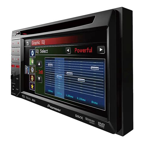 Pioneer Avh Nex Multimedia Dvd Receiver With Wvga Display Apple