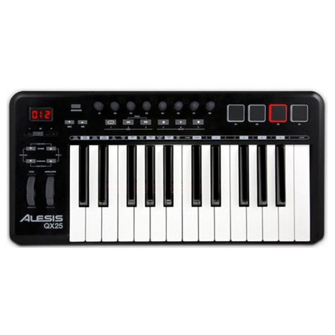 Scheibe Alesis QX25 25 Tasten Erweiterte USB MIDI Keyboard Controller