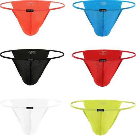 Men S High Leg Opening Bikini Underwear Sexy Brazilian Back Mens Underwear