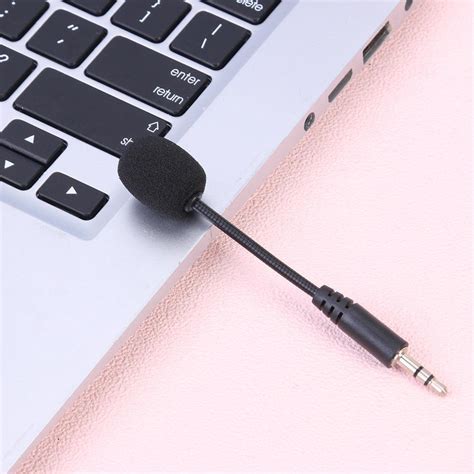 Ey Pcs Flexible Mm Jack Mini Microphone Mic For Pc Mobile Phone