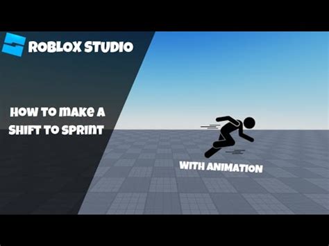 How To Make Shift To Sprint In Roblox With Animation Upd Roblox