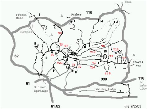 Windrock Park Map