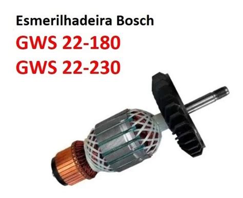 Induzido Esmerilhadeira Bosch Gws V Frete Gr Tis