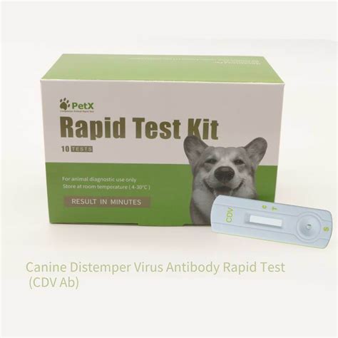 Canine Distemper Virus Antibody Rapid Test Canine Distemper Test Kit - China Distemper Test Kit ...