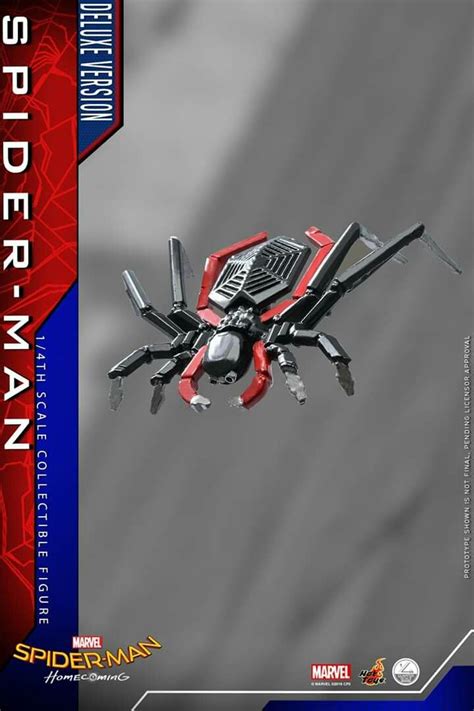 Spider Man Homecoming Deluxe Version Spiderman Hot Toys Marvel Collectibles