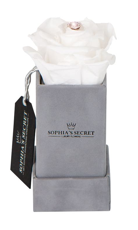 Sophia´s Secret Rosenbox In Würfelform Mit Swarovski Kristallen