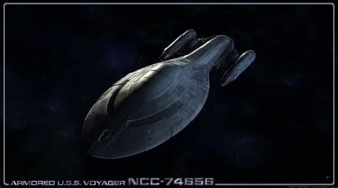 ArtStation - Armored USS Voyager (Star Trek: Voyager), Robert Bonchune ...