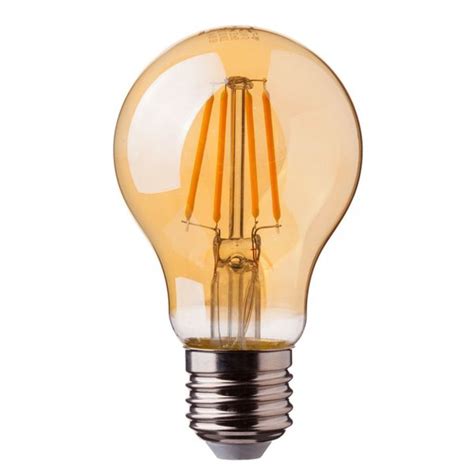 LED Filament Lamp Dimbaar E27 A60 8W 2200K Ledlichtdiscounter Nl