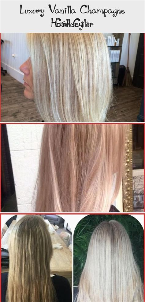 Luxury Vanilla Champagne Hair Color Gallery Champagneblondehair