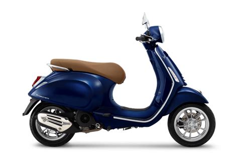 Vespa Primavera 150 I Get Abs สีใหม่ Blue Energia เปิด 122400 บาท