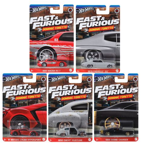 Hot Wheels Fast and Furious HNR88 Mazda RX7 Lycan Chevrolet 1 64 mẫu xe hợp kim Shopee Việt Nam