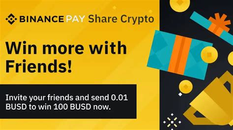 Binance Share Crypto Energy Game Win Busd