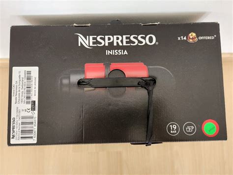 Nesspresso Inissia Coffee machine, TV & Home Appliances, Kitchen ...