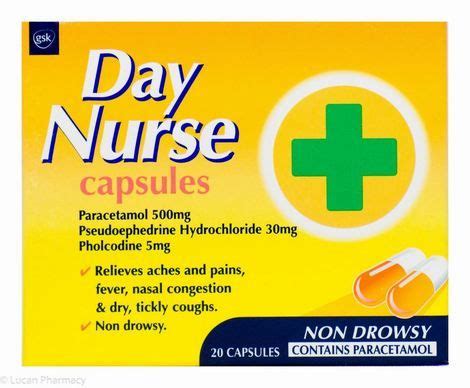 Day Nurse Capsules 20 Capsules - Laois Pharmacy