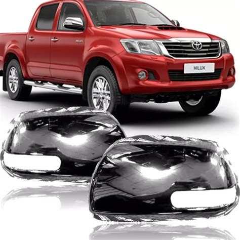 Kit X Tapa Cacha Espejo Toyota Hilux Sw Cromada Env O Gratis