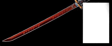 Bright Red Nichirin Sword Kimetsu No Yaiba Fan Wiki Fandom