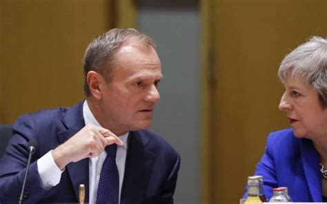 Brexit Donald Tusk Plaide Pour Un Report Allant Jusquà Un An