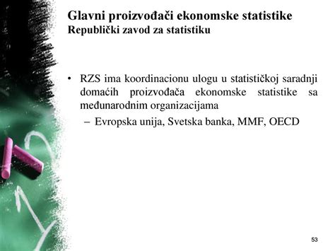 Glavni proizvođači ekonomske statistike ppt download