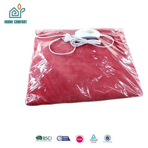 Red Heat Settings Warm Electric Heating Pad Hot Sell Supplier Electric Heating Pad And Heating Pad