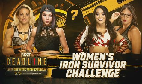 Confirmation Des Participants Au Nxt Iron Survivor Challenge Catch Arena