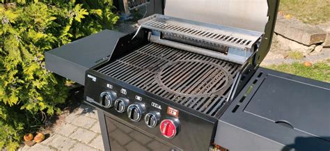 ENDERS Gasgrill Boston Black Pro 3 SIKR Turbo EdelKüche