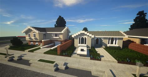 Minecraft Nice Suburban House